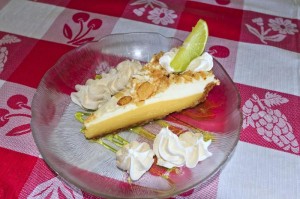 Key Lime Pie Plate of Key Lime Pie made in Florida