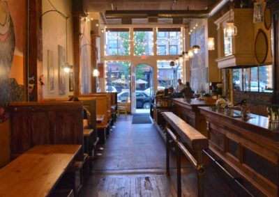 Boots Bakery & Lounge Boots Bakery & Lounge has a warm and rustic ambiance.