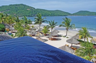 the Viceroy Zihuatanejo is located on beautiful La Ropa Beach.