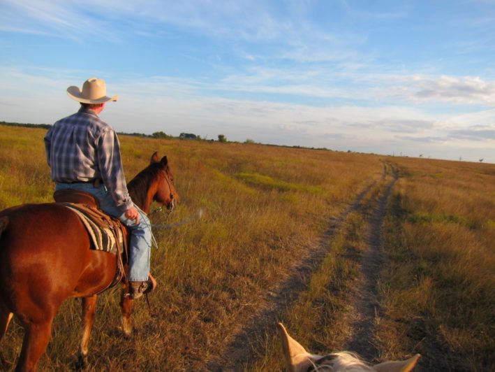 Texas Ranch Life horse ride