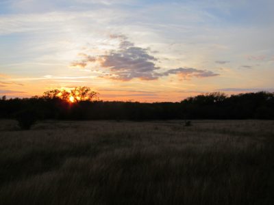 Texas sunsets are free at Ranch Life.