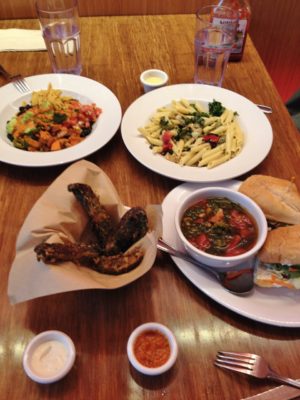 Gone are the days when vegan/vegetarians had to eat just salad.