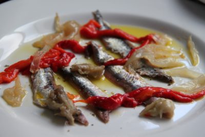 Fish and veggies are healthy any time, including for breakfast.