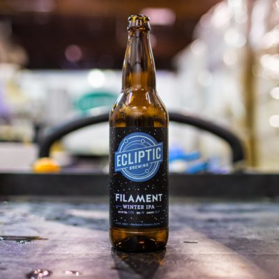 Ecliptic bottle of beer