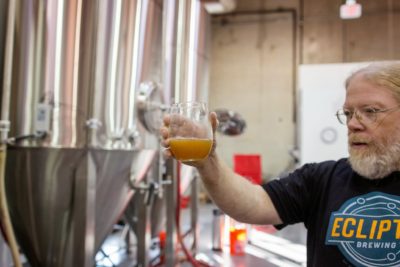 Veteran Brewmaster John Harris brings years of brewing success to his new Ecliptic Brewing venture.