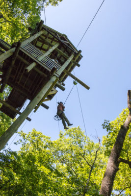 Zipline adventurers get their fill at Branson Zipline Canopy Tours.