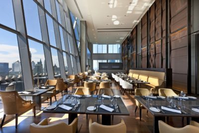 All of Okura's dining options take advantage of spectacular city views. Photo OPH.