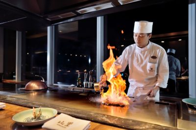 Teppayaki is a fun dining alternative. Photo OPH.