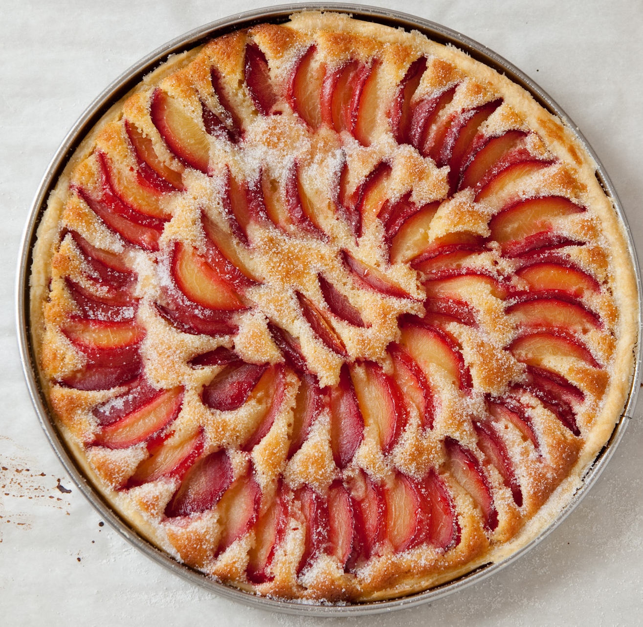 Kosher Plum tart recipe