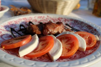 Mt Hood RR caprese salad