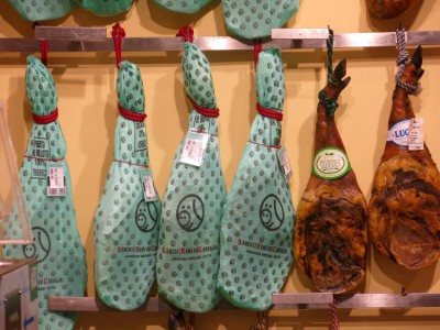 Spain Jamon hanging