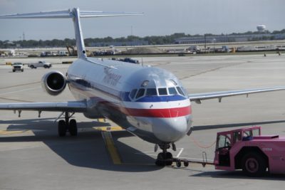 AA airplane