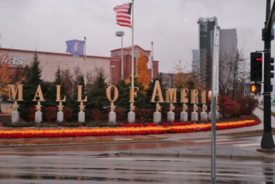 Mall of Ameria sign