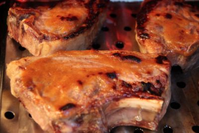 mustard pork chops
