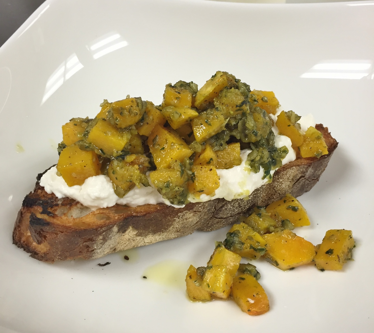 Roasted Butternut Squash Tosta Recipe