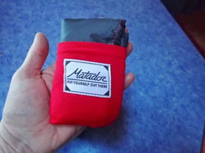 Matador blanket re-packed.