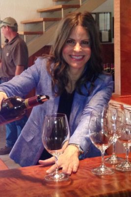 pouring wine