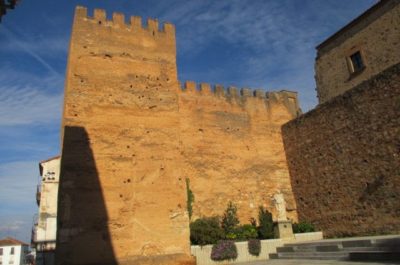 Spain Caceres Medieval tower
