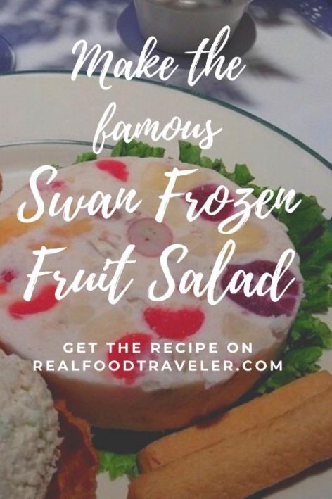 Make the Swan Frozen Fruit Salad recipe