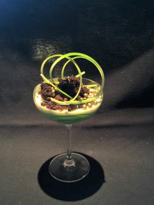 Bailey's Irish Cream Panna Cotta cocktail