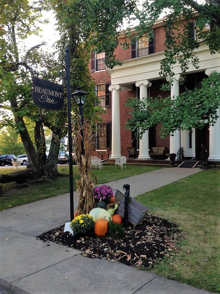 Eating at the Beaumont Inn on Real Food Traveler