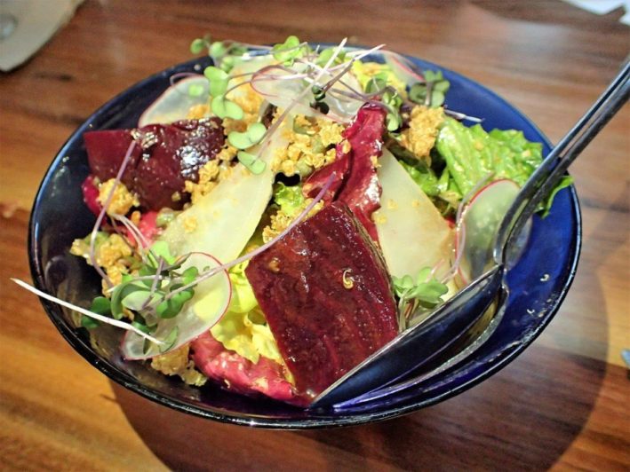 Remolacha, a salad, served during Portland Dining Month