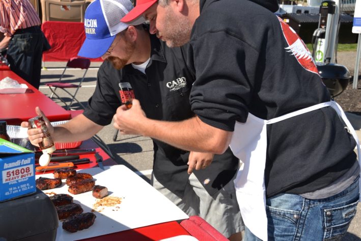 Competitors of the American Royal barbecue competition.
