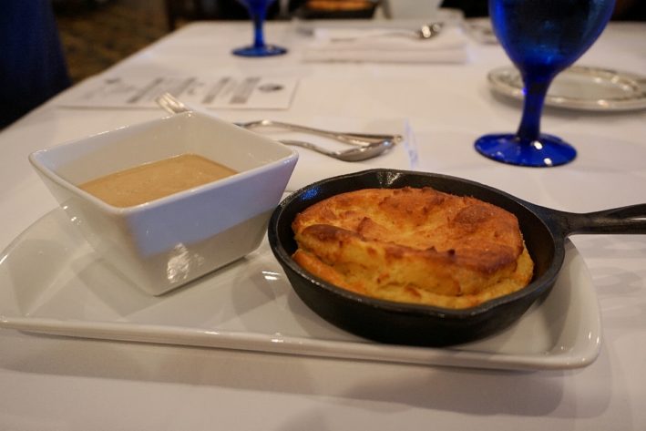 Where to eat in Roanoke Virginia - Peanut Soup and Spoon Bread at the Hotel Roanoke.