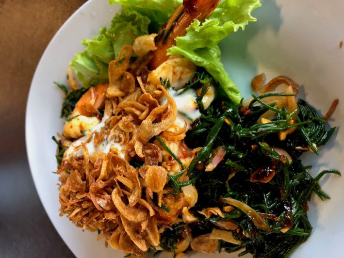 Morning Glory Salad, vegan Thai food by region.