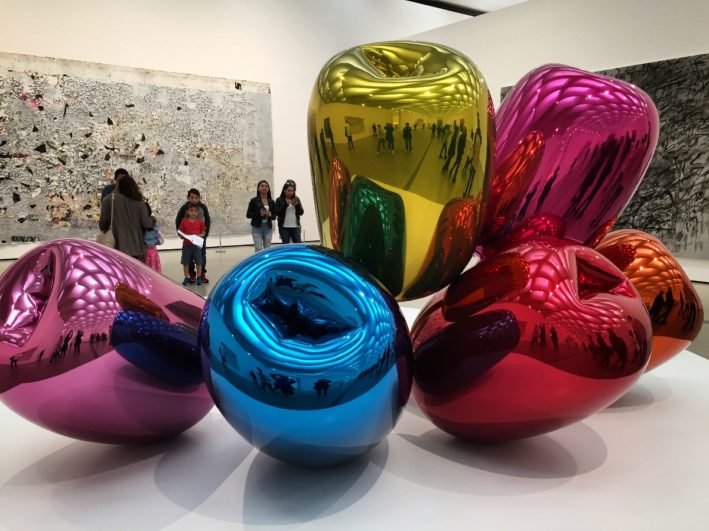 See art at The Broad, a free museum to see when you're in LA without a car.