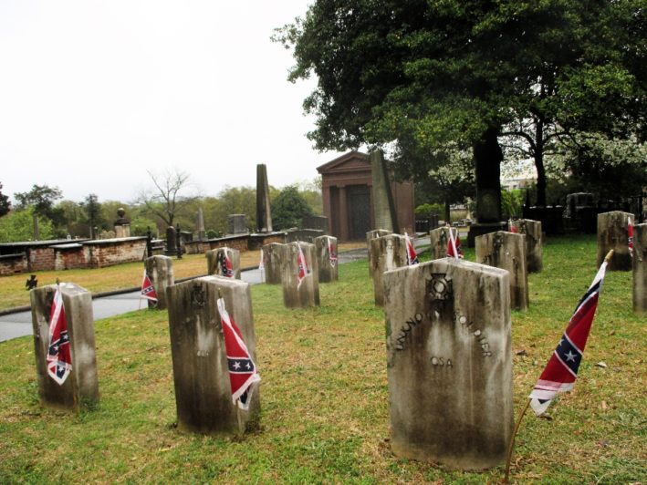 A Civil War cemetery in Greenville, SC.