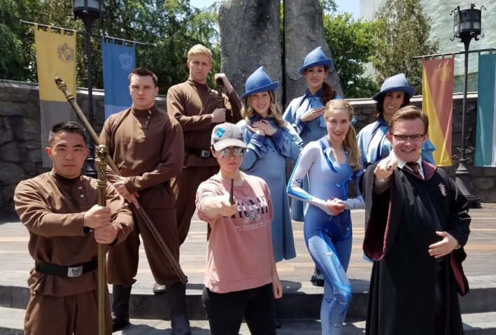 Step into the action at the Wizarding World of Harry Potter.