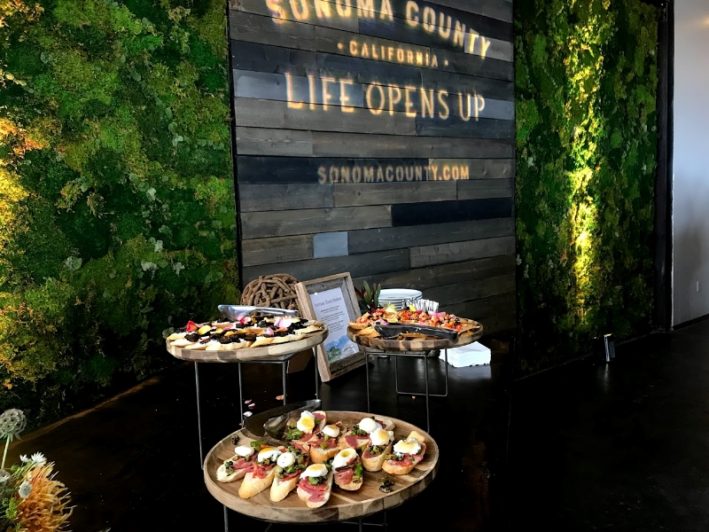 "Life Opens Up" is the motto of Sonoma County.