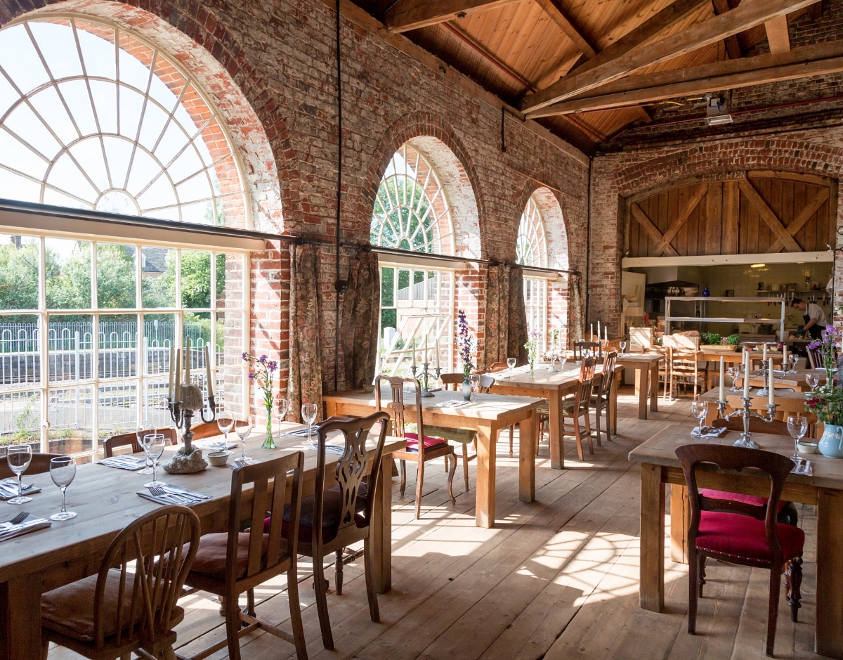 Upstairs at The Goods Shed.