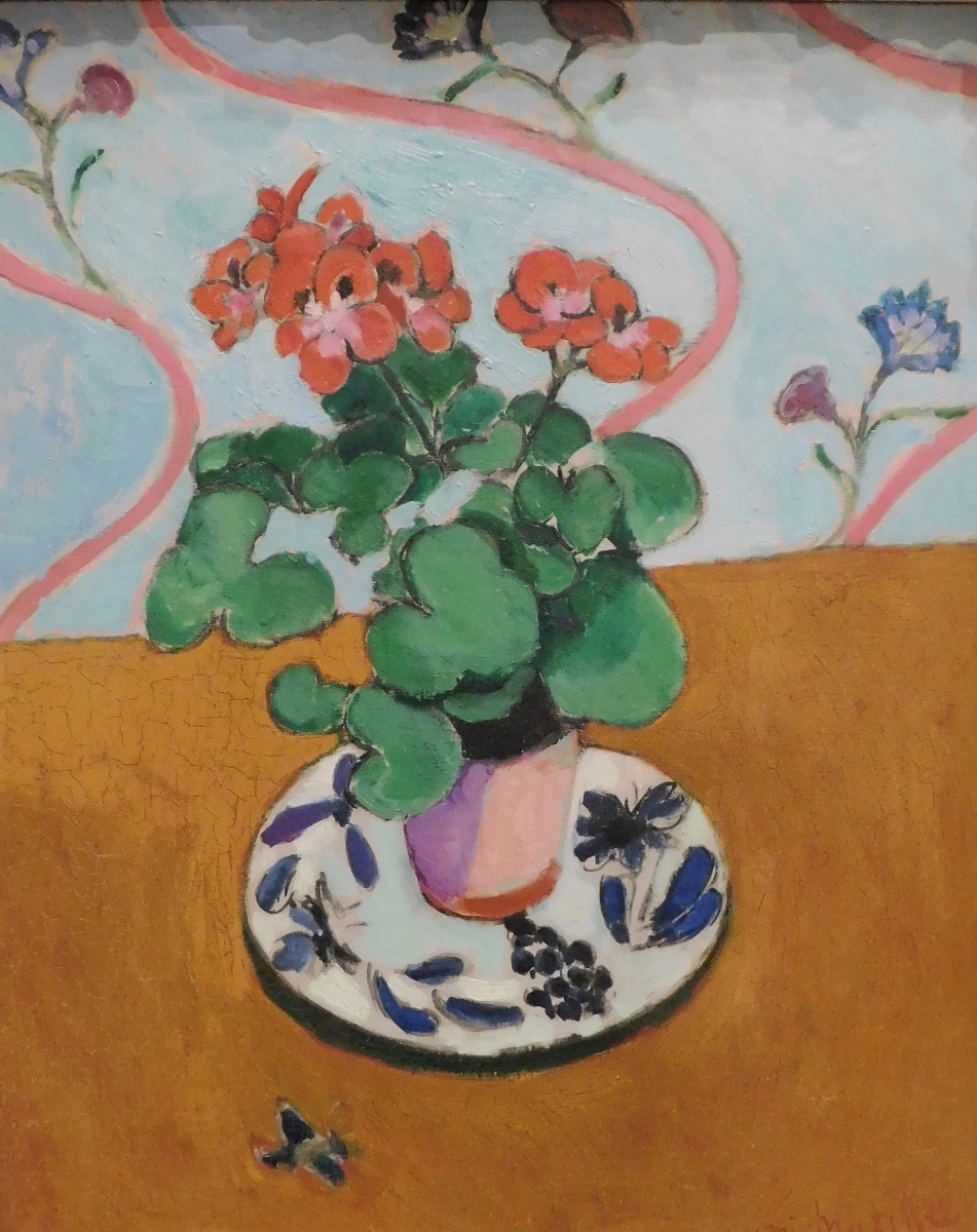 Art in Bloom - Henri Matisse Geraniums.