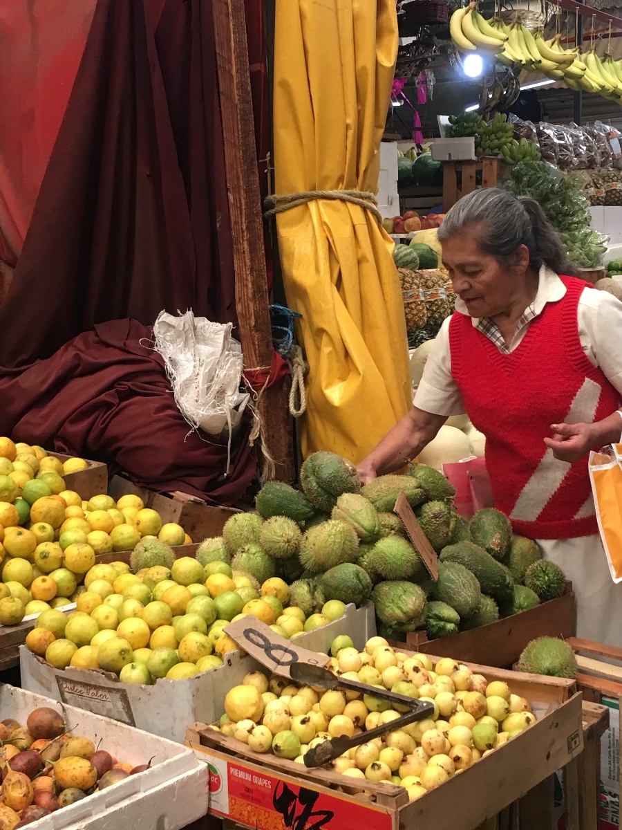 Chayote is sold at local Mexico markets when in season.