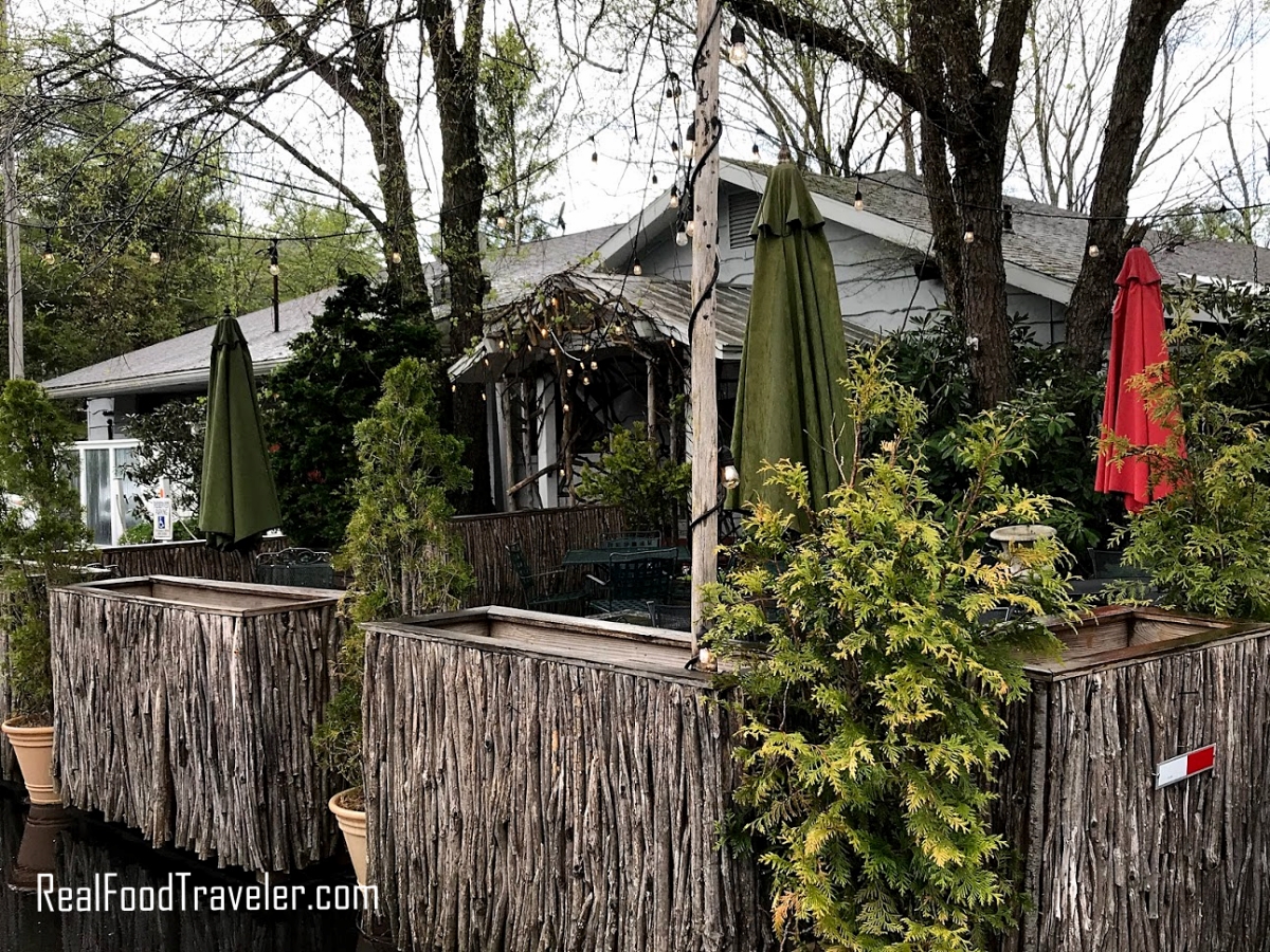 Aptly named, Twigs restaurant in Blowing Rock