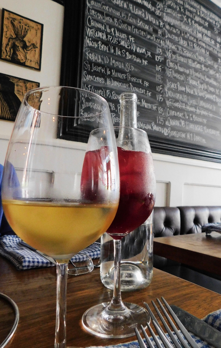 Riesling and Sangria at Liverpool House during the Montreal Jazz Festival