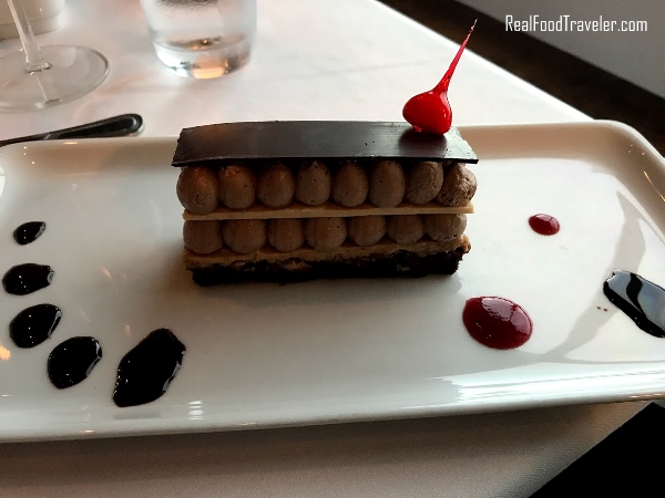 Chocolate Torte at Le Bistro on the Norwegian Sky.