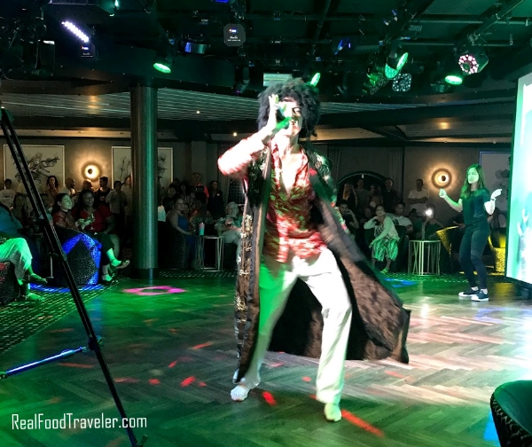 Get out of your comfort zone when on a cruise.