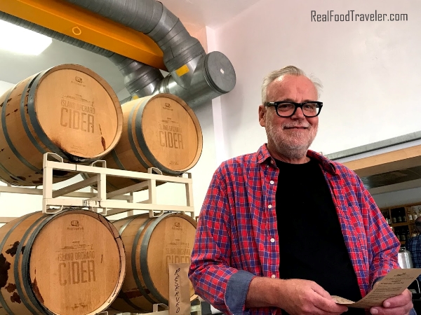 Bob Purman, co-owner Island Orchard Cider.