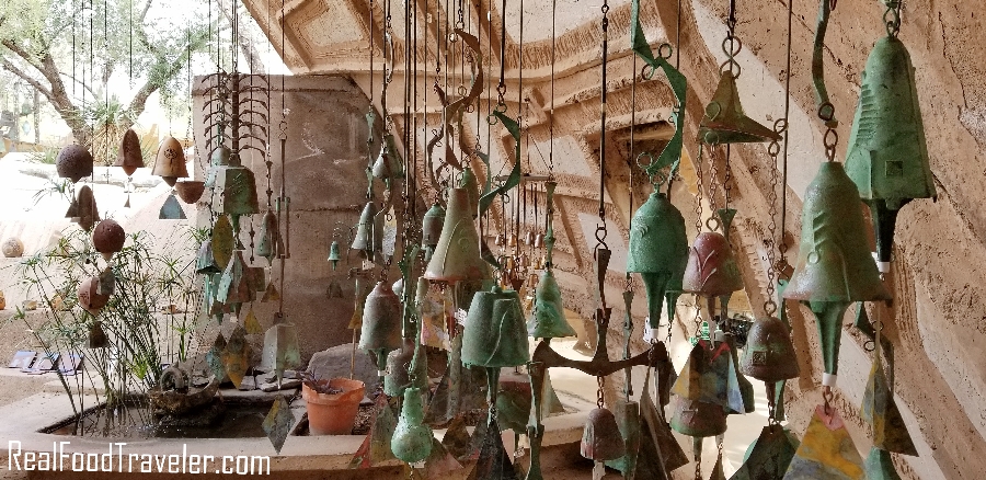 The bells of Cosanti in Scottsdale.