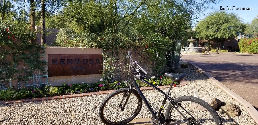 Borrow a bike from the Hermosa Inn in Scottsdale AZ.