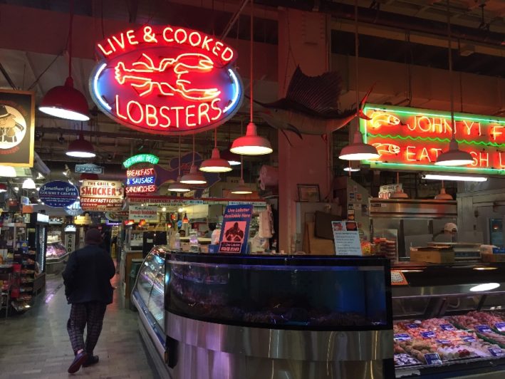 Don't miss the Reading Terminal Market, one of the places to see in Philadelphia.