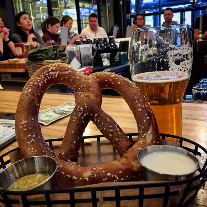 Soft Pretzels are a Philadelphia food specialty.