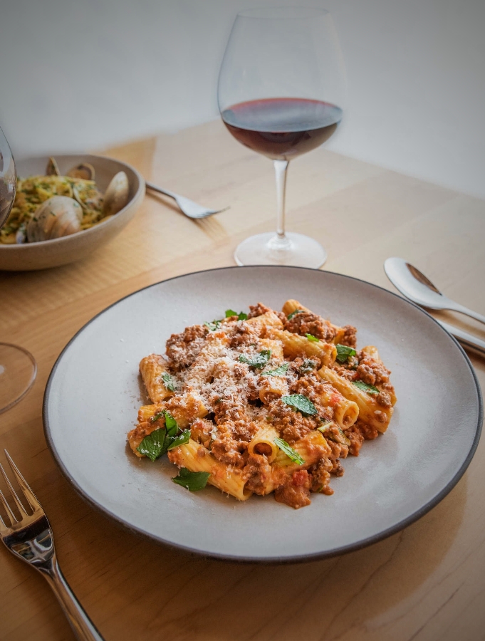 Enjoy this recipe for Bolognese Sauce from Sam's in Snowmass Colorado.