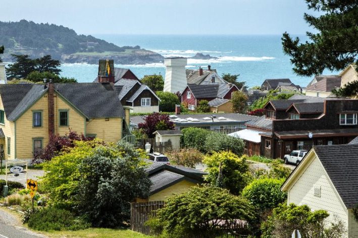There are many things to do in Mendocino like exploring downtown.
