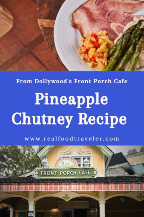 Save this recipe for Pineapple Chutney from The Front Porch to Pinterest.