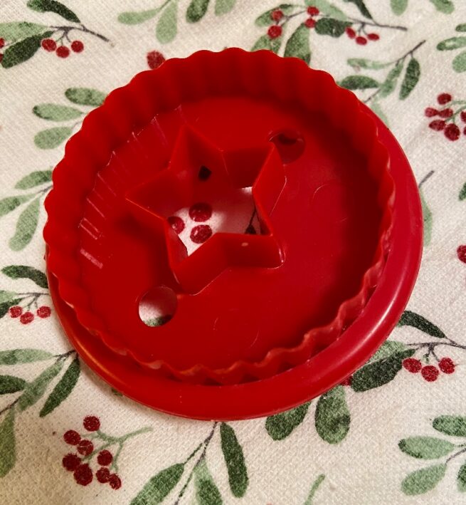 A cookie cutter specially made for Spitbuben.
