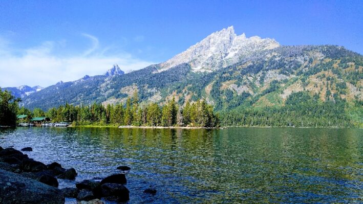 Jenny Lake in Grand Teton National Park.